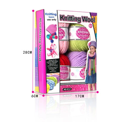 Easy Knitting Machine 22 Needles Circular Knitter Set