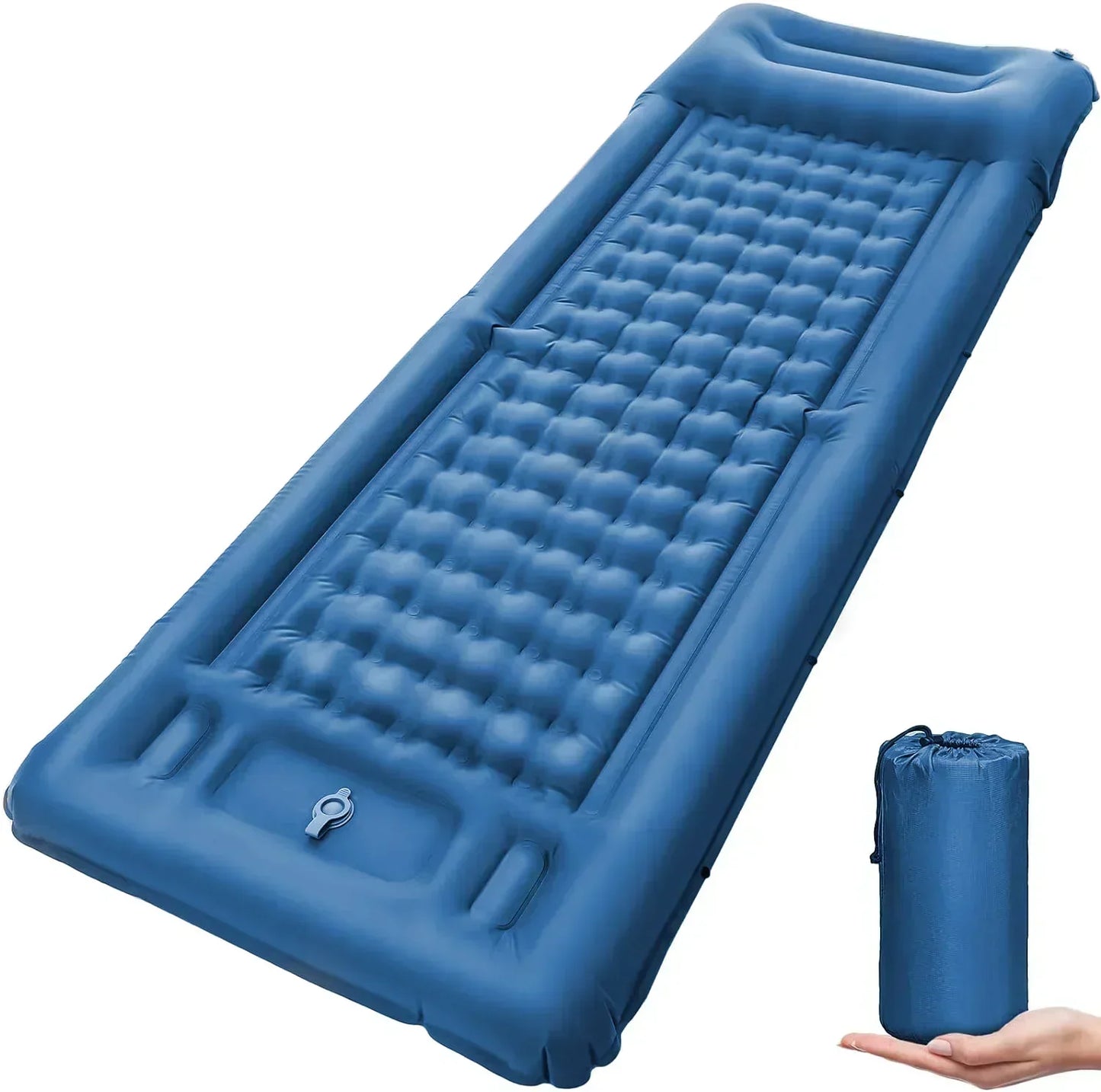 Lightweight Waterproof Camping Mattress with Pump & Connectors - Fesara