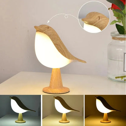 Fun Bird Table Lamp - Color Changing LED Light