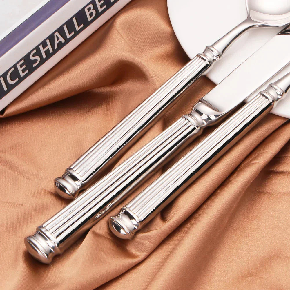High Quality Silver Cutlery Set