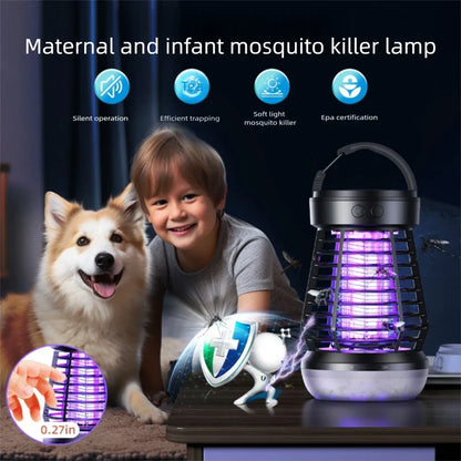 Portable Outdoor Bug Zapper Camping Lamp