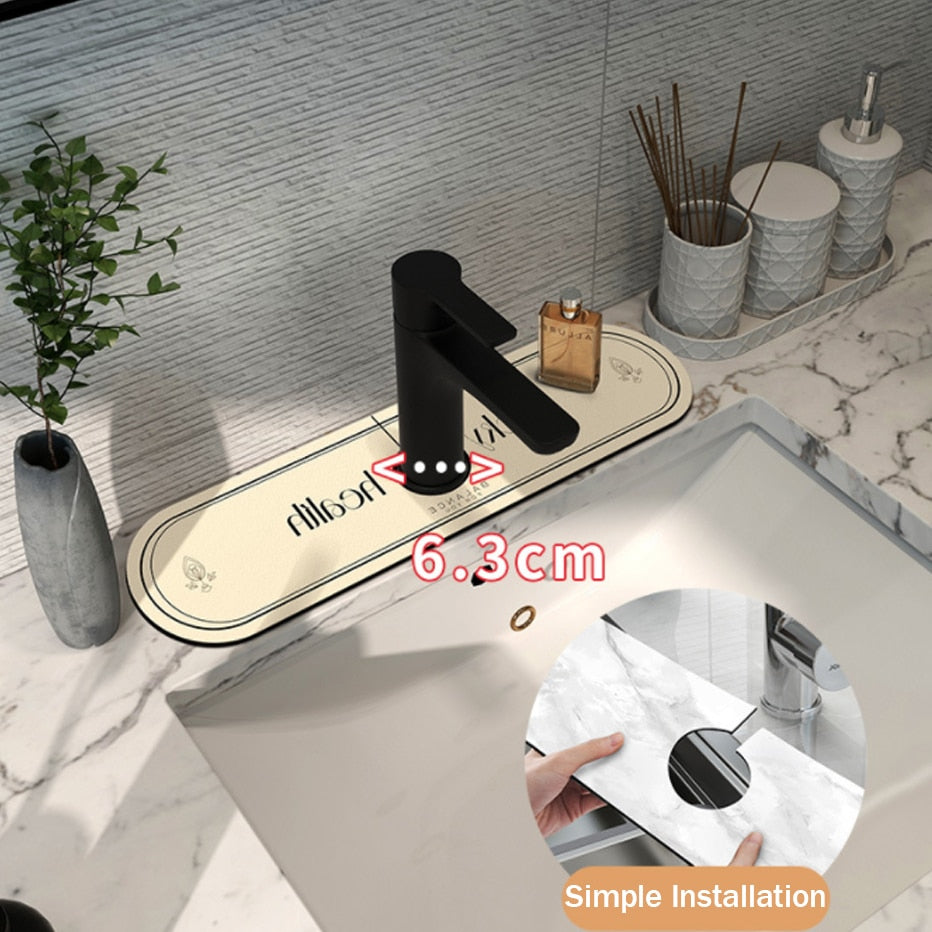 Fesara | Kitchen Sink Drip Dry Water Absorbing Mat