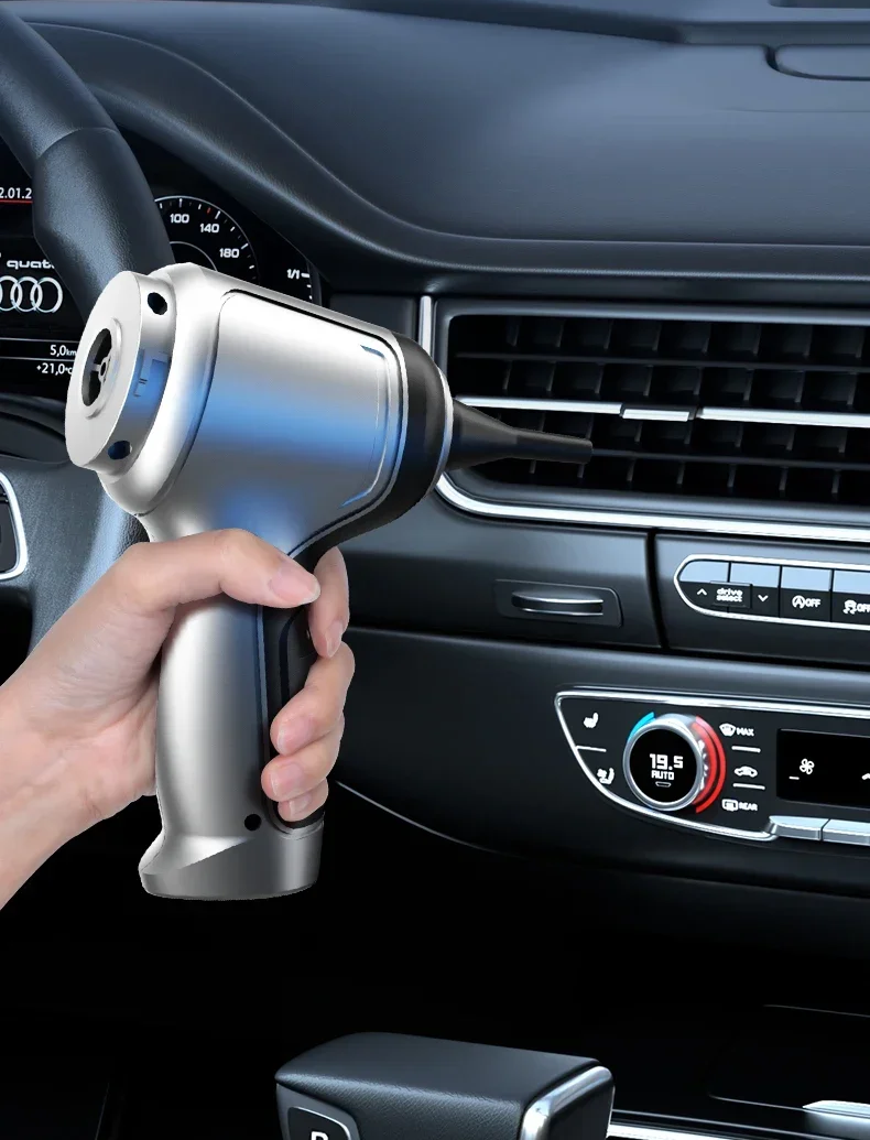 Portable Car Vacuum with Strong 95,000Pa Suction Power