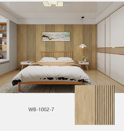 Textured Wood Grain Wall Stickers Self Adhesive Decor