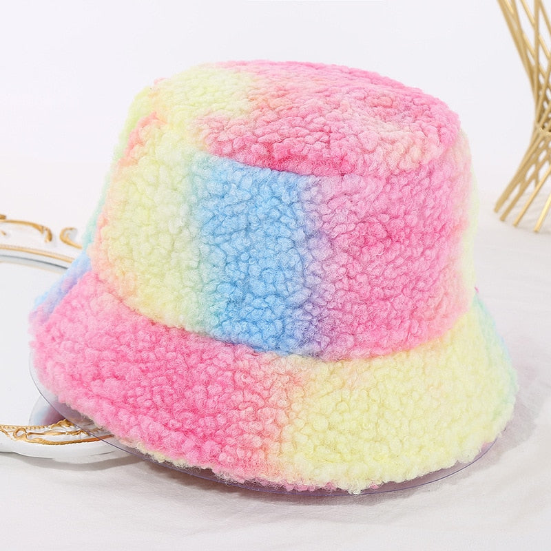 Cozy Faux Fur Warm Beanie Hat for Men Women