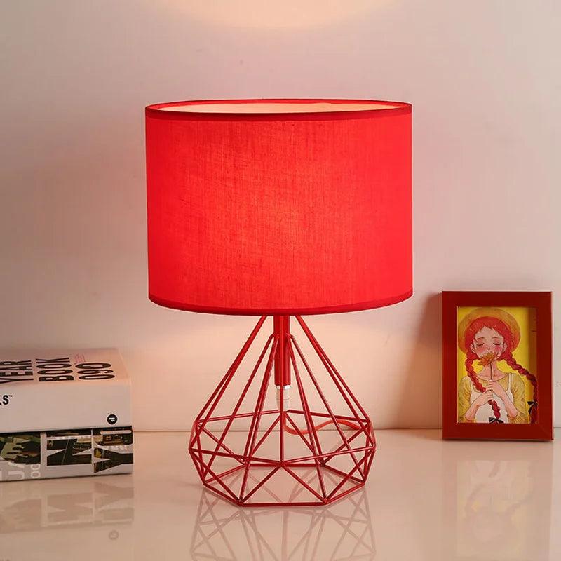 Soft Nordic Bedside Table Lamp