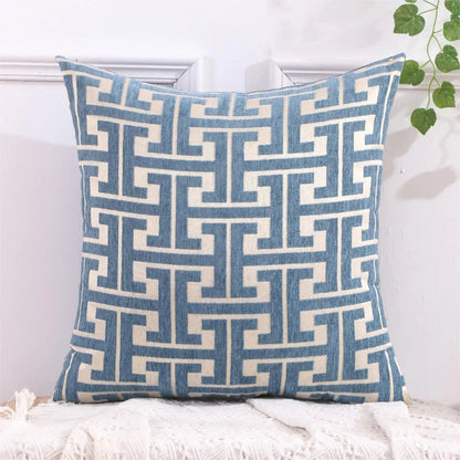 Soft Striped Decorative Pillow Cover - Fesara