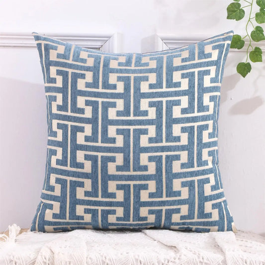 Soft Striped Decorative Pillow Cover - Fesara