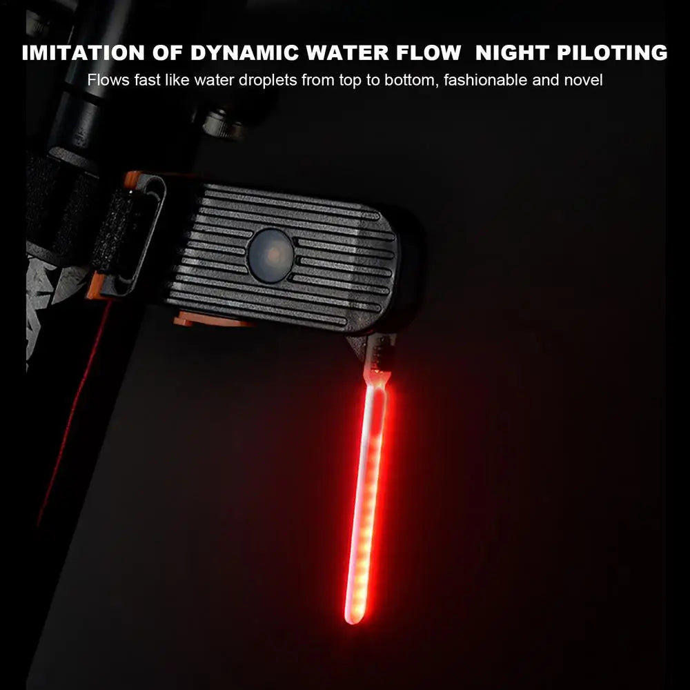 Compact Bike Rear Safety Light Photon Drop