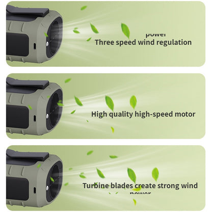 Portable Rechargeable Camping Neck Fan Charger