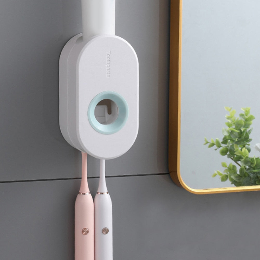 Stylish Bathroom Toothpaste Dispenser Mount - Fesara