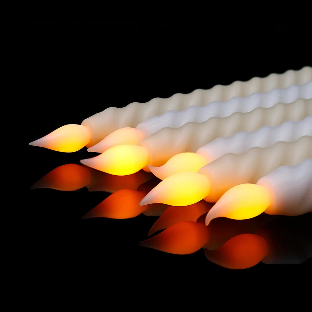 Realistic LED Candle Holder Set