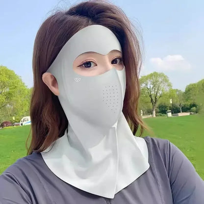 Sunscreen Face Mask with UV Shield