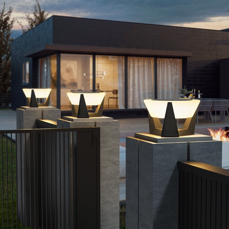 Outdoor Waterproof Solar Powered Wall Light