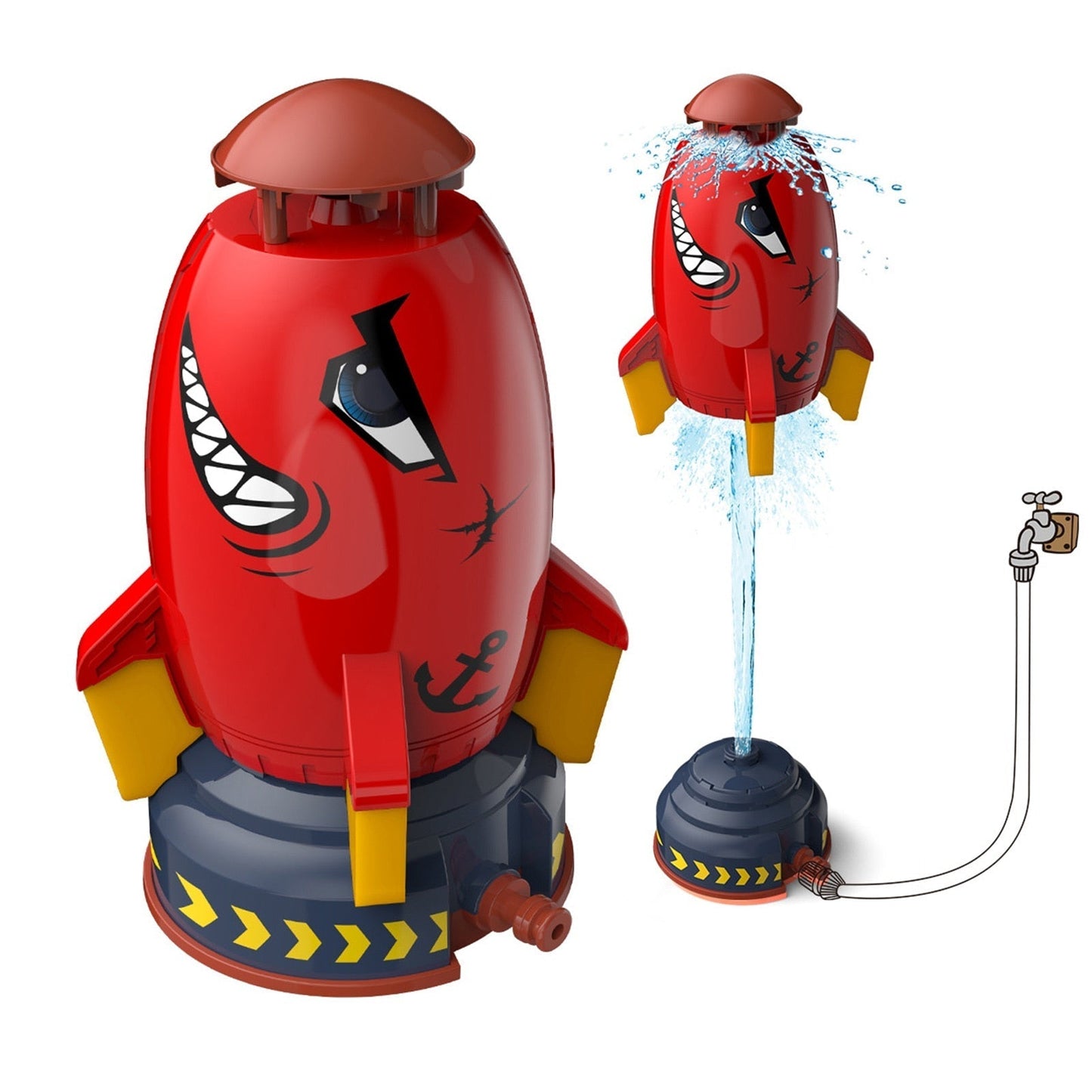 Fesara Fun Water Blaster Space Rocket Launcher Toy