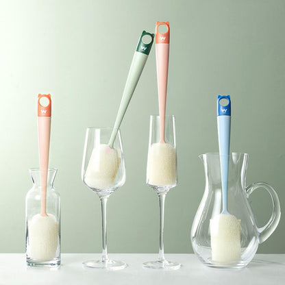 Fresh Scent Free Gentle Scrubber Sponge Bottle