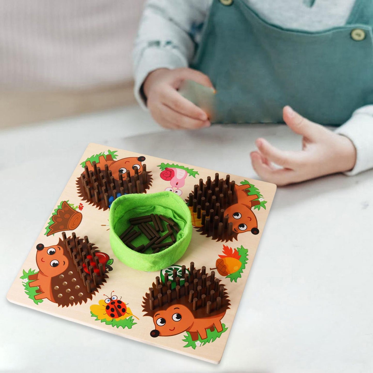 Kids Friendly Hedgehog Board Game Set