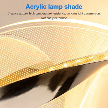 Contemporary LED Wall Lamp with Color Changing Light