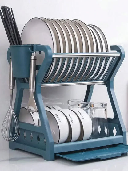 Space Saving Folding Kitchen Shelf