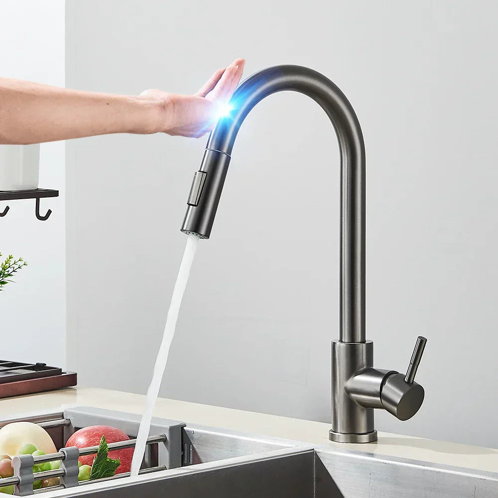 Sleek Touch Control Kitchen Faucet