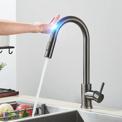 Sleek Touch Control Kitchen Faucet