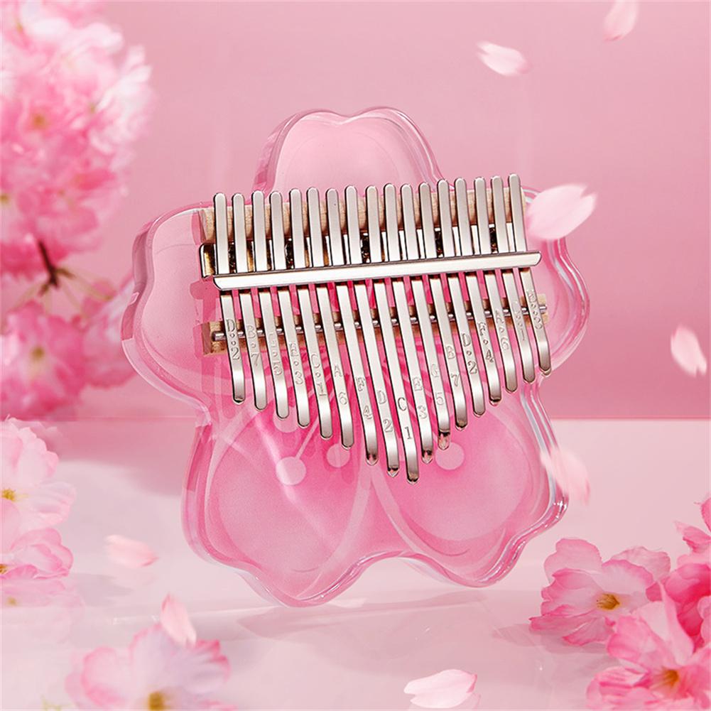 Colorful Flower Pattern Kalimba Thumb Piano - Fesara