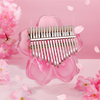 Colorful Flower Pattern Kalimba Thumb Piano - Fesara