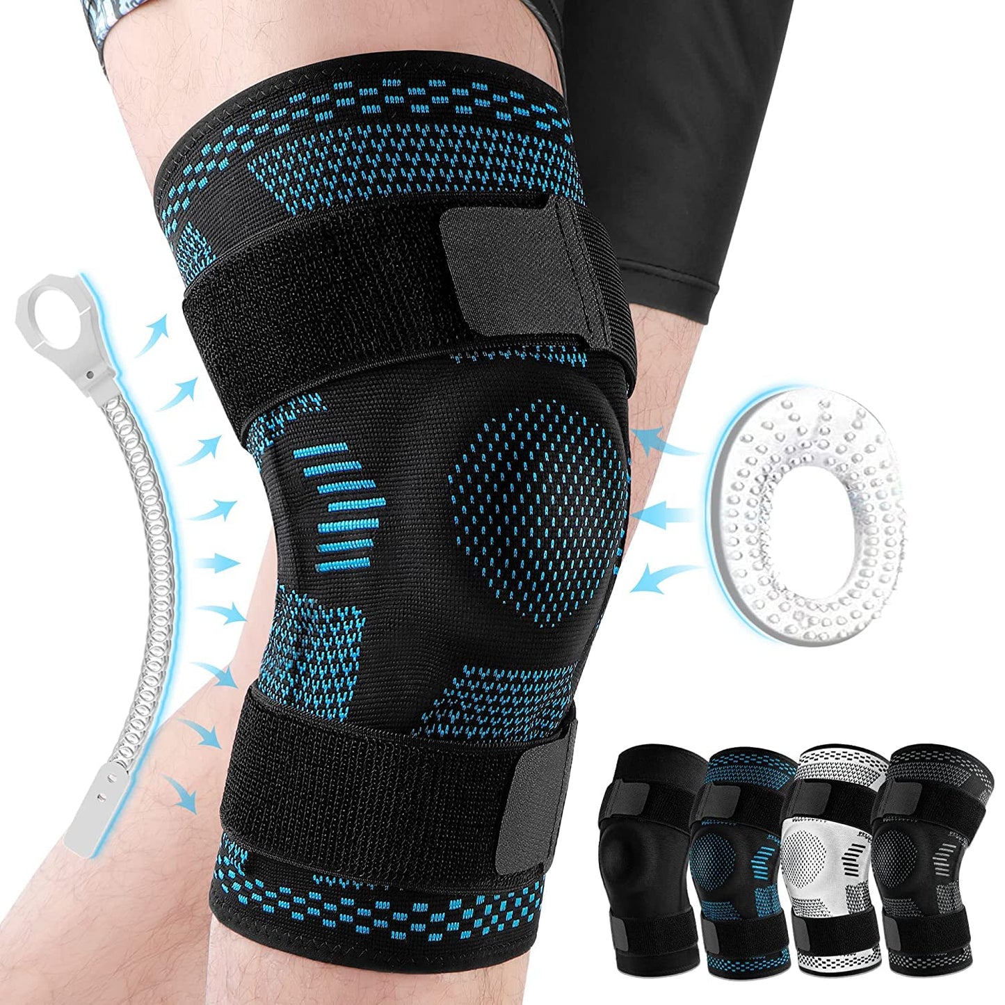 Comfort Knee Support Stabilizer Gel Pads