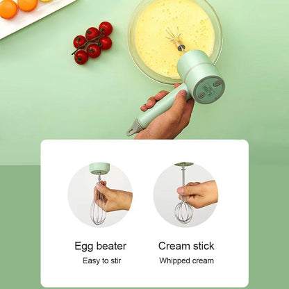 Fesara | 2in1 Cordless Milk Foam Whisk Mixer