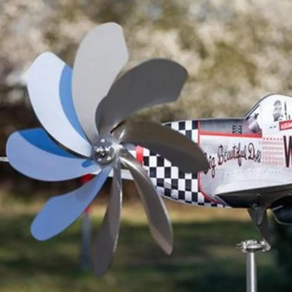 Outdoor Metal Wind Spinner Decor
