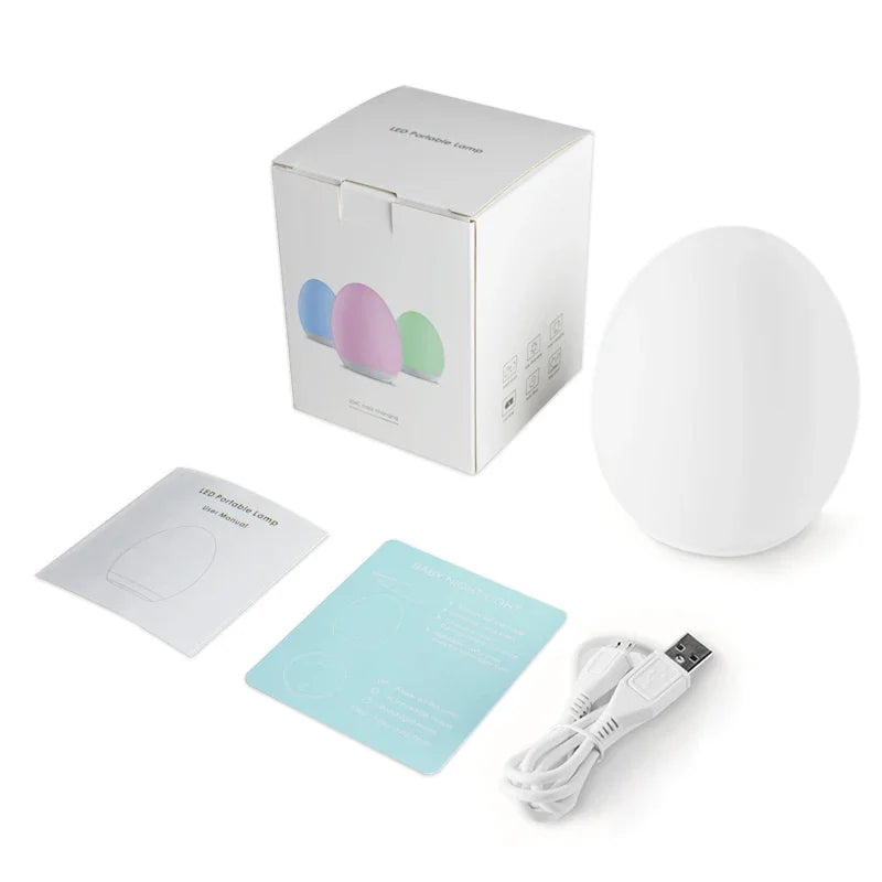Colorful Kids Night Lamp with RGB and Touch Control