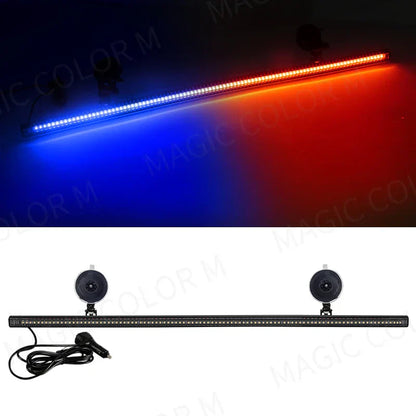 Bright 96 LED Warning Light Bar for Car Emergency