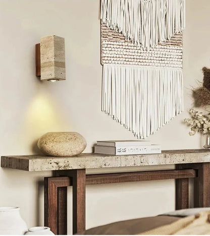 Stylish Stone LED Wall Light