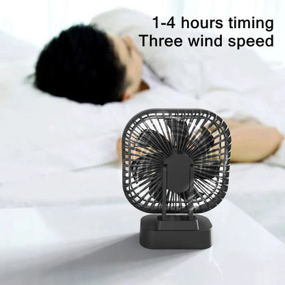 Portable Rechargeable Mini USB Desk Fan
