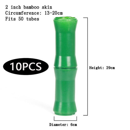 Natural Bamboo Pipe Insulation Cover Kit