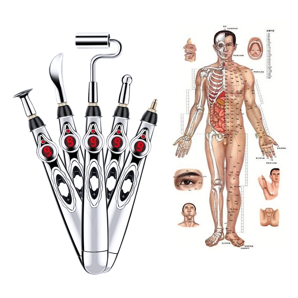 Relaxing Electric Acupuncture Massager Pen
