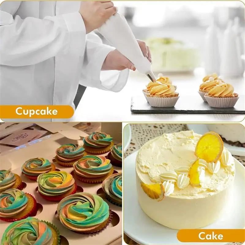 Easy Bake Piping Nozzle Kit with Silicone Bags