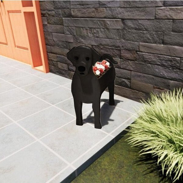 Variant image for Dog-Themed Flowerpot – Durable Decorative Planter for Dog Lovers in Various Sizes – Indoor/Outdoor Use-12