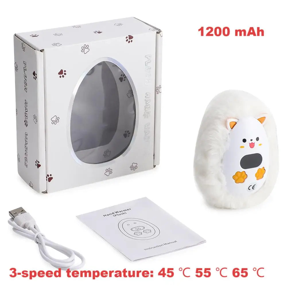 Cozy Rechargeable Hand Warmer with 3 Heat Settings - Fesara