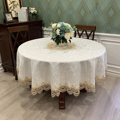 Elegant Lace Dining Table Cover