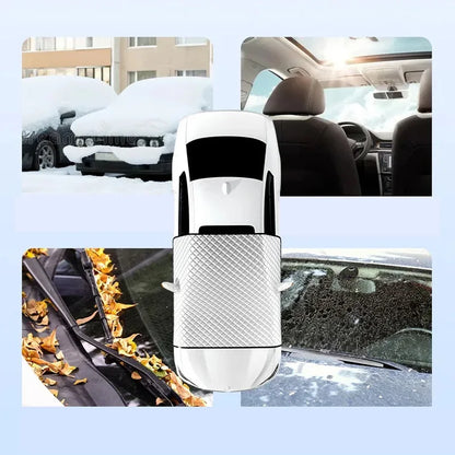 Premium Car Windshield Snow Cover & Sun Shade Protector
