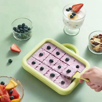 Easy Homemade Ice Cream Maker Tray