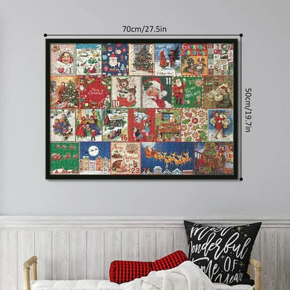 Fun Christmas Puzzle Countdown Calendar