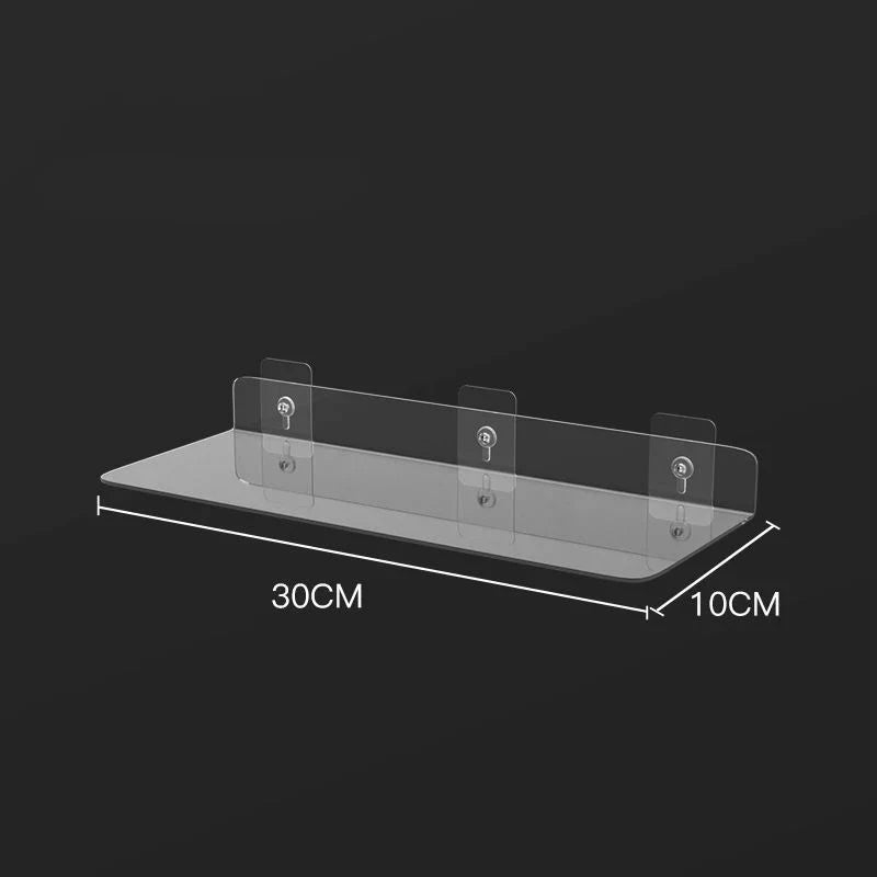 Modern Glass Wall Shelf