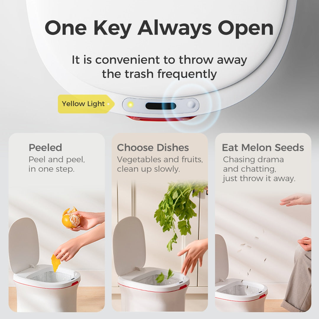 Motion Sensor Automatic Touchless Trash Can