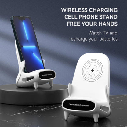 Compact Phone Stand Wireless Charging Desk Holder - Fesara