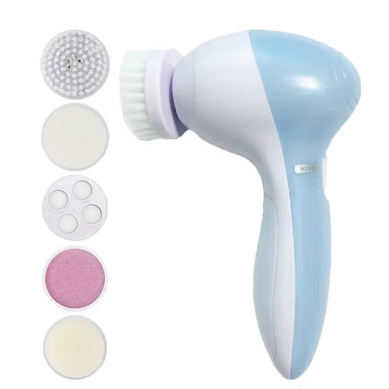 Advanced 5-in-1 Facial Cleanser and Exfoliator Tool