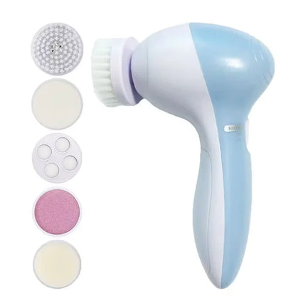 Advanced 5-in-1 Facial Cleanser and Exfoliator Tool
