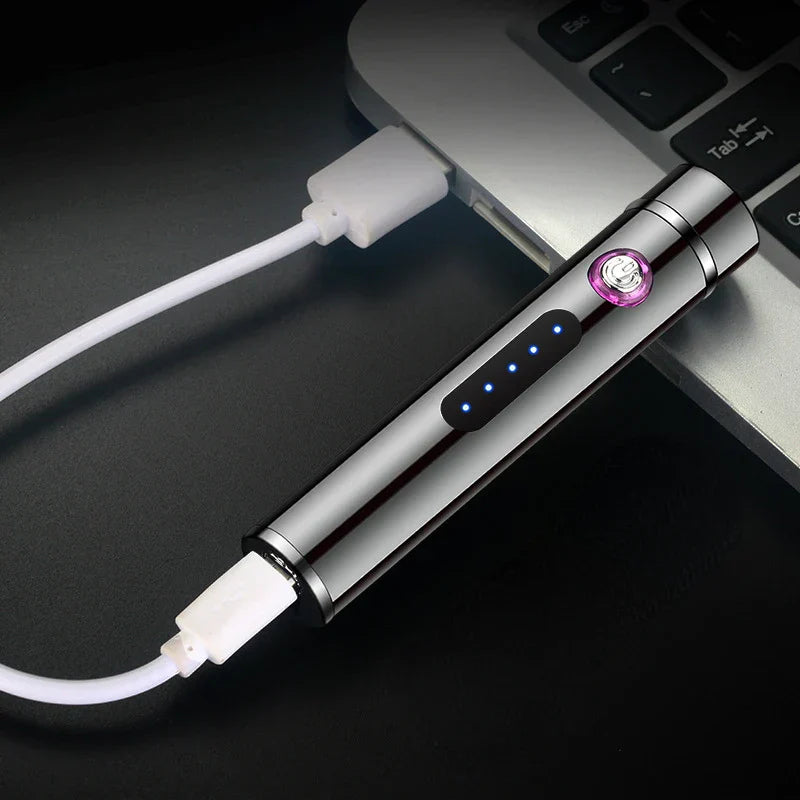 Premium Rechargeable Windproof USB Lighter