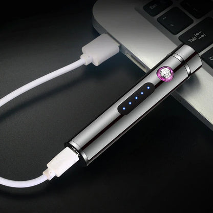 Premium Rechargeable Windproof USB Lighter